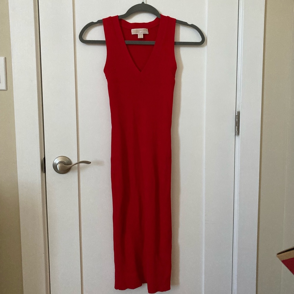 Red dress
